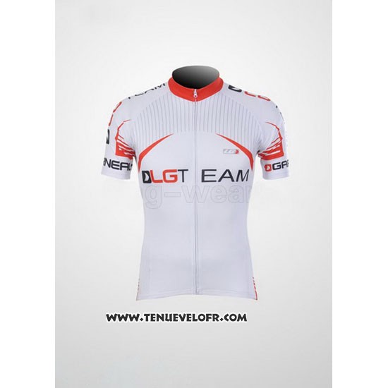 2011 Maillot Ciclismo Louis Garneau Noir et Blanc Manches Courtes et Cuissard